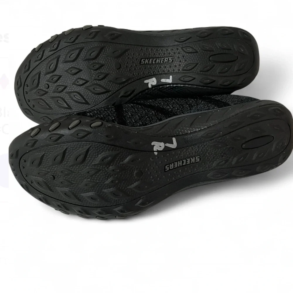 Skechers Black Women's Shoes Relaxed Fit Air Cooled Memory Foam